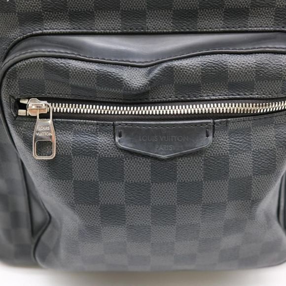 Louis Vuitton Josh Damier Graphite Backpack Rucksack Black - Picture 2 of 11
